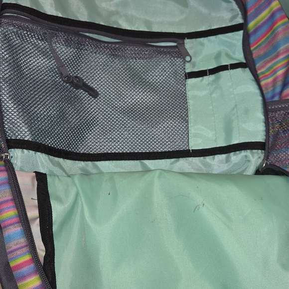 Adidas Multicolor Striped Backpack - Picture 6 of 8